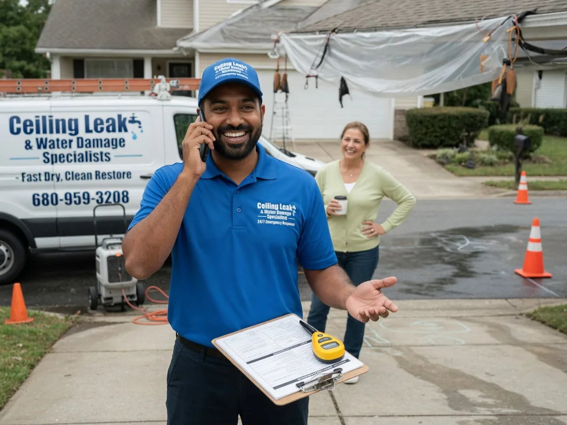 Ceiling Leak Cleanup Fancy Gap, VA FAQs